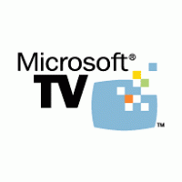 Microsoft TV logo vector logo