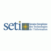 SETI logo vector logo