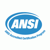 ANSI Accredited Certification Program logo vector logo