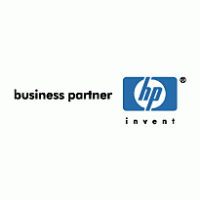 Hewlett Packard Business Partner logo vector logo