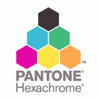 Pantone Hexachrome logo vector logo