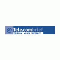 Tele.combrief logo vector logo