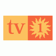 TV1 logo vector logo