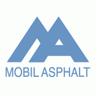 Mobil Asphalt logo vector logo