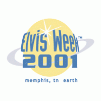 Elvis Week 2001 logo vector logo