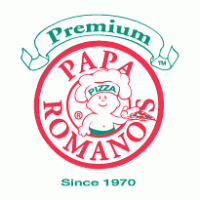 Papa Romano’s Pizza logo vector logo