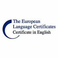The European Language Certificates logo vector logo