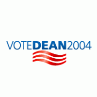 Vote Dean 2004 logo vector logo