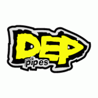 DEP Pipes logo vector logo
