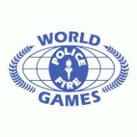 World Police and Fire Games logo vector logo