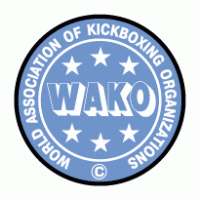 WAKO (World Association of Kickboxing Organizations) logo vector logo