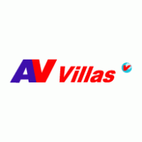 AV Villas logo vector logo