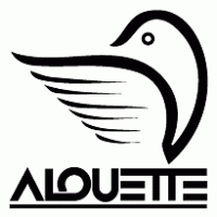 Alouette logo vector logo