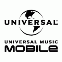Universal music mobile logo vector logo