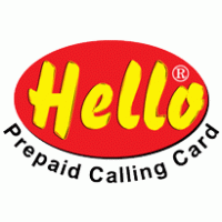 Hello Calling Cards logo vector logo