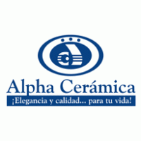Alpha Ceramica logo vector logo