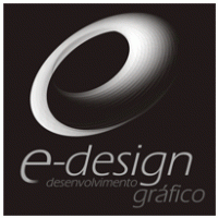 E-design logo vector logo