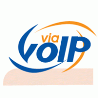 Via Voip logo vector logo