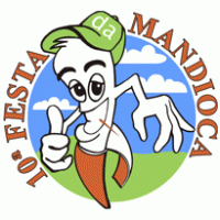 10ª Festa da Mandioca logo vector logo