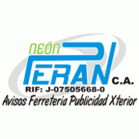 Neon Peran logo vector logo
