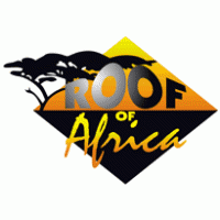 Roof of Africa logo vector logo