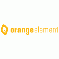 Orange Element logo vector logo
