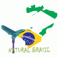 natural brasil logo vector logo