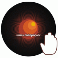 Cafe Pop Fabero Music logo vector logo