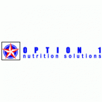 Option 1 logo vector logo