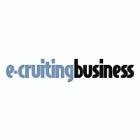 e-cruiting business logo vector logo