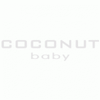 coconut baby logo vector logo