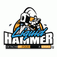 Liquid Hammer logo vector logo