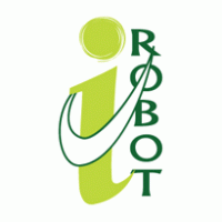 i robot logo vector logo