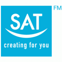 SatFM Logo logo vector logo