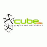 Cube Design logo vector logo