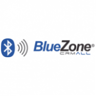 BlueZone crmall logo vector logo