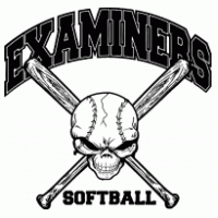 Examiners Softball logo vector logo