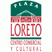 Plaza Loreto logo vector logo