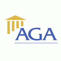 AGA logo vector logo