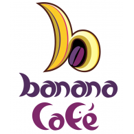 Banana Cafe logo vector logo