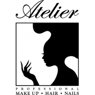 Atelier MakeUp Hair Nails logo vector logo