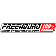 Freenduro logo vector logo