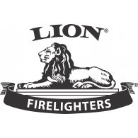 Lion Firelighters logo vector logo