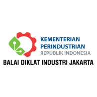 Balai Diklat Industri Jakarta Kementerian Perindustrian Republik Indonesia logo vector logo