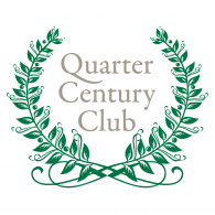 Quarter Century Club logo vector logo