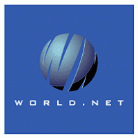 World.Net logo vector logo