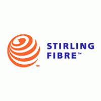 Stirling Fibre logo vector logo