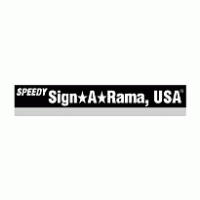 Speedy Sign A Rama logo vector logo