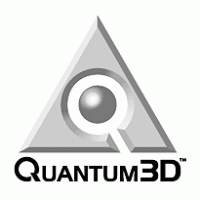 Quantum3D logo vector logo