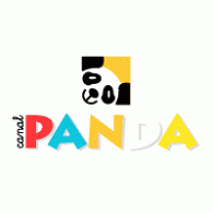 Panda Canal logo vector logo